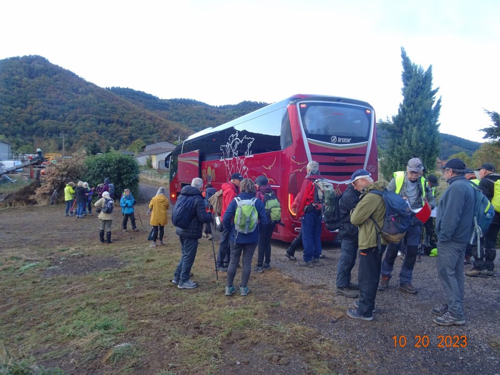 Moyenne montagne bus : première sortie à Rentières