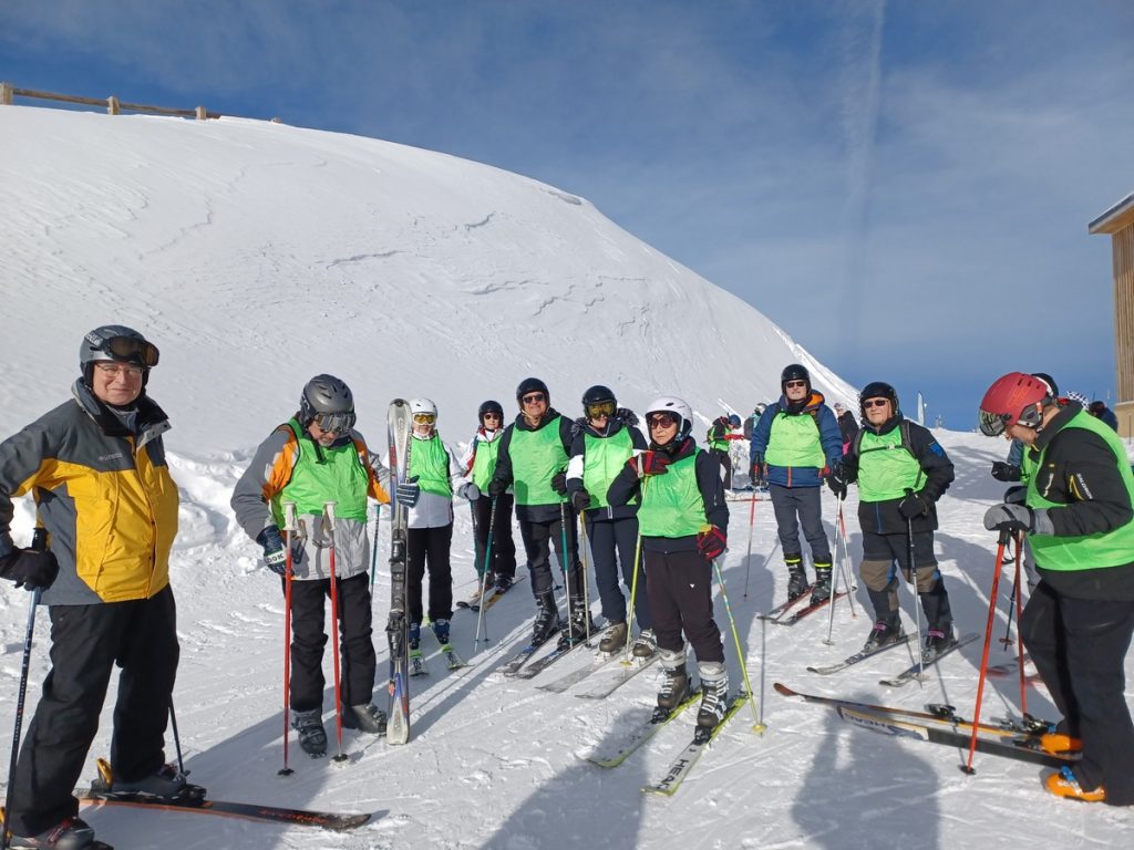 REtraite Sportive moulinoise : des skieurs en pleine forme