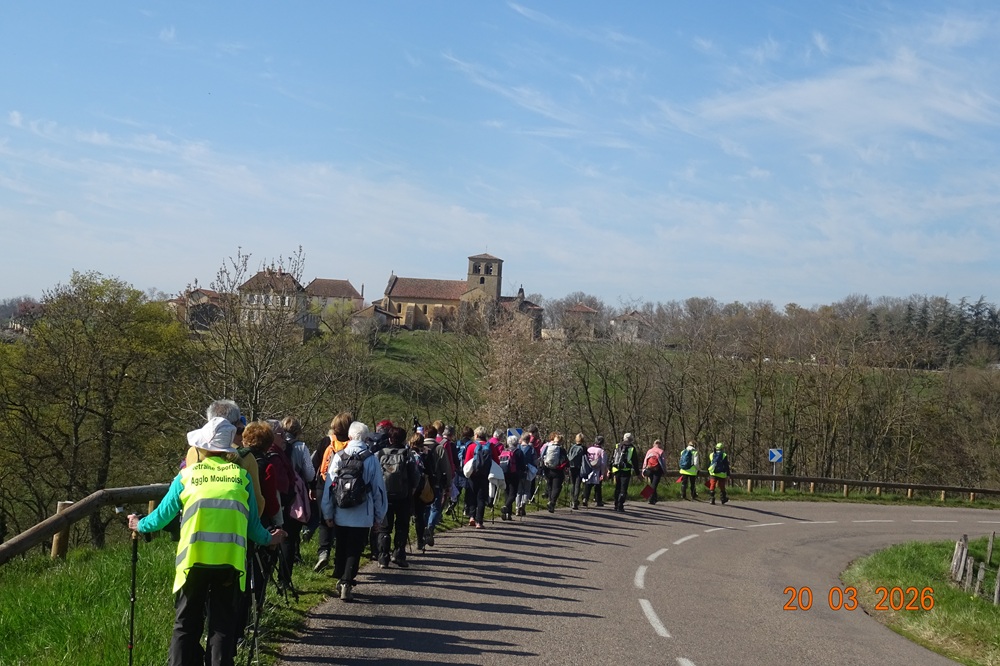 retraite sportive agglomération moulinoise randonnée découverte Iguerande