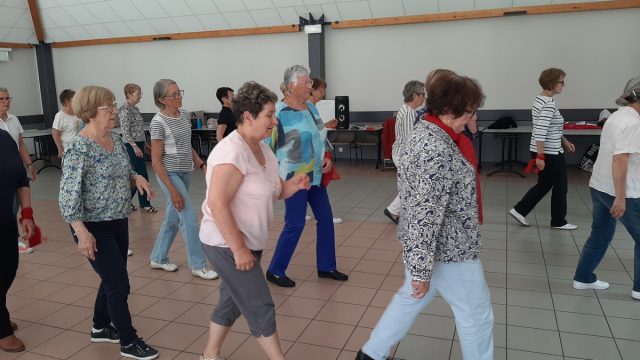 Belle prestation des activités dansées